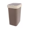 Koš odp. UH výkl. BEIGE Swing 25 l hnědá