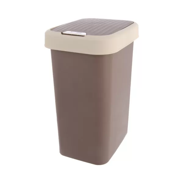 Koš odp. UH výkl. BEIGE Swing 25 l hnědá