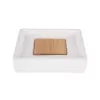 Sada koupelnová dolomit/bambus 3 ks