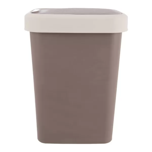 Koš odp. UH výkl. BEIGE Swing 25 l hnědá