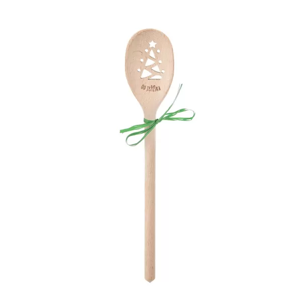 Vařečka dřevo oválná STROMEK 30 cm