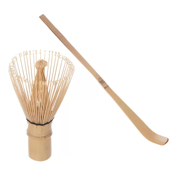 Matcha tea keramika/bambus set