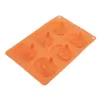 Forma silikon Halloween dýně mix 6 oranžová