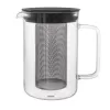 Konvice borosil. sklo/UH+filtr nerez 1,55 l