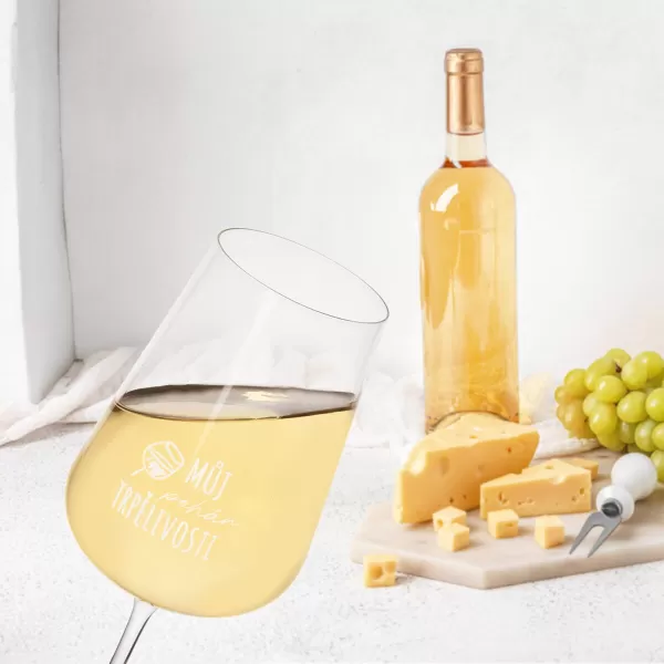 Sklenice Můj pohár trpělivosti 0,45 l víno 1 ks CZ