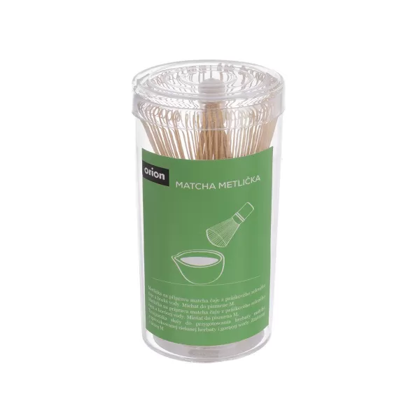 Metlička bambus Matcha tea 10,5 cm