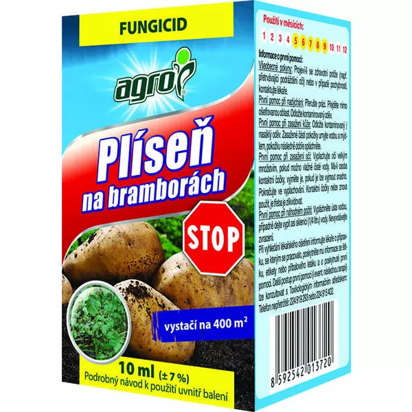 AGRO Plíseň na bramborách STOP 10 ml