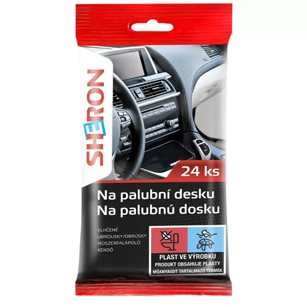SHERON ubrousky na palubní desku 24ks
