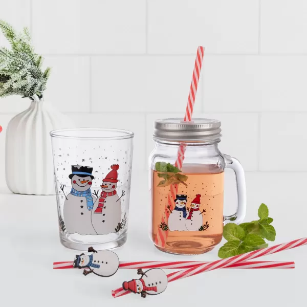 Sklenice SNĚHULÁK 0,5 l, 1 ks