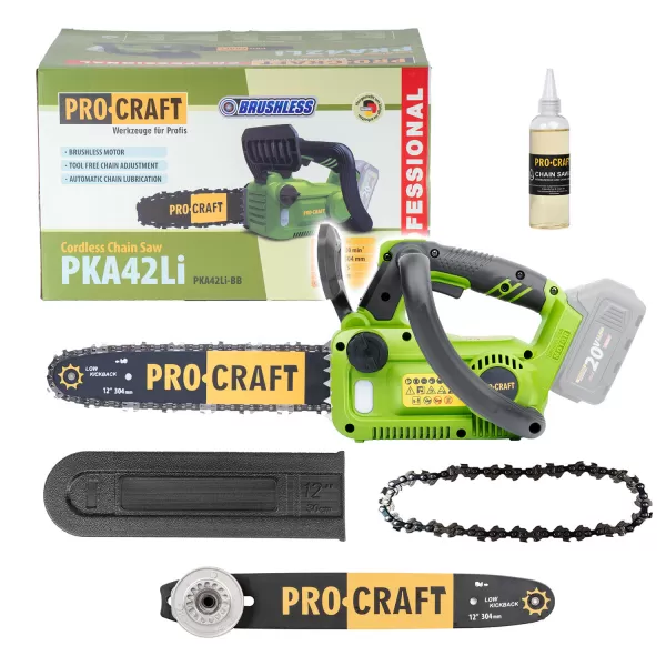 PROCRAFT AKU řetězová pila PKA42Li ( bez baterie a nabíječky)