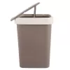 Koš odp. UH výkl. BEIGE Swing 25 l hnědá