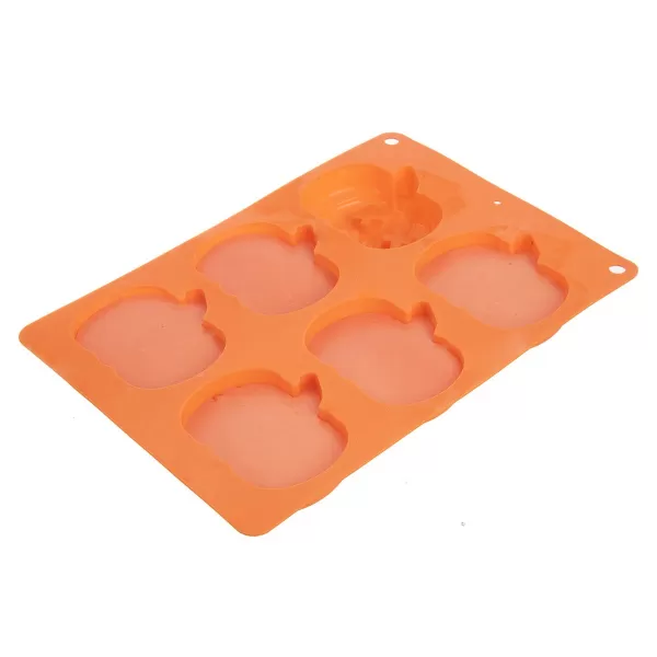 Forma silikon Halloween dýně mix 6 oranžová