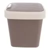 Koš odp. UH výkl. BEIGE Swing 12 l hnědá