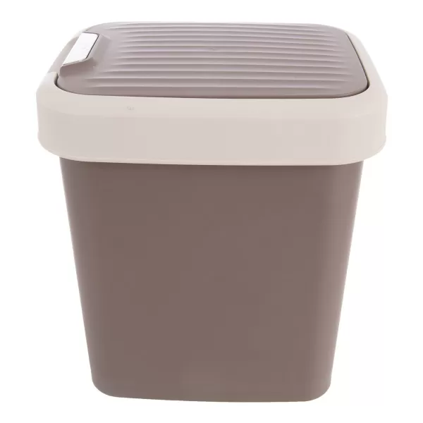 Koš odp. UH výkl. BEIGE Swing 12 l hnědá