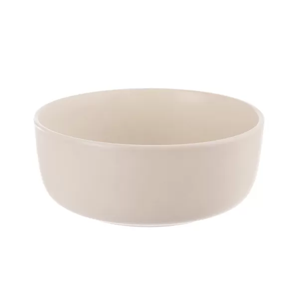 Miska kamenina polévková SKANDI pr. 16 cm béžová