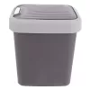 Koš odp. UH výkl. GREY Swing 12 l šedá