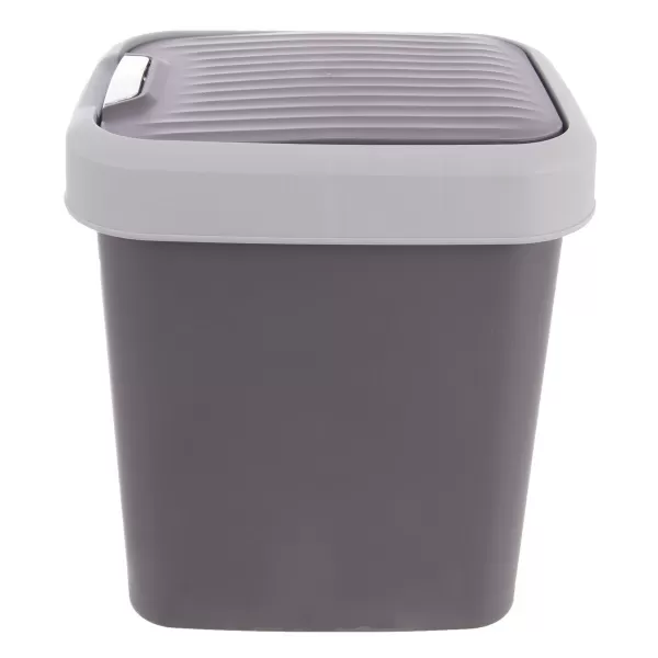 Koš odp. UH výkl. GREY Swing 12 l šedá