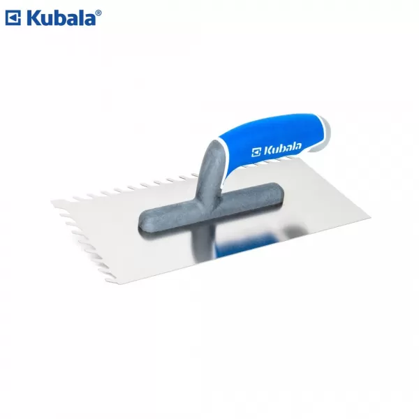 KUBALA 0279 Hladítko nerez se šilmými zuby MASTERLINE XL 130x270mm zub 8mm