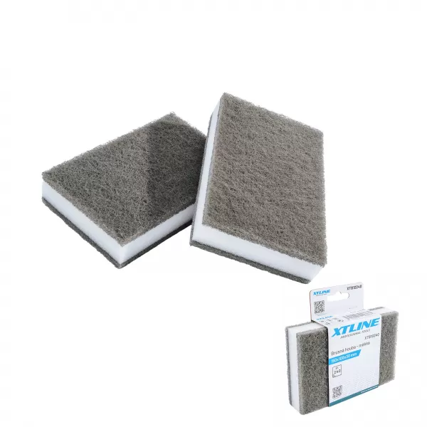 XT Brusná houba měkká 150x100x30mm zr.240