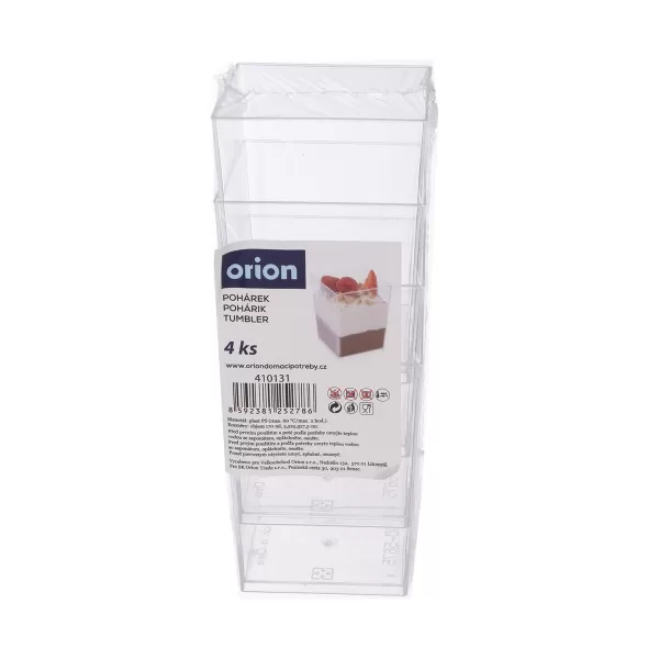 Pohárek UH panna cotta 0,17 l 4 ks