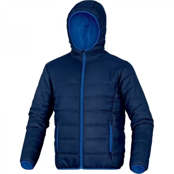 Bunda DOON 2XL světle modrá-tmavě modrá
