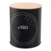 Dóza plech/bambus Na prádlo BLACK 3,3 l CZ