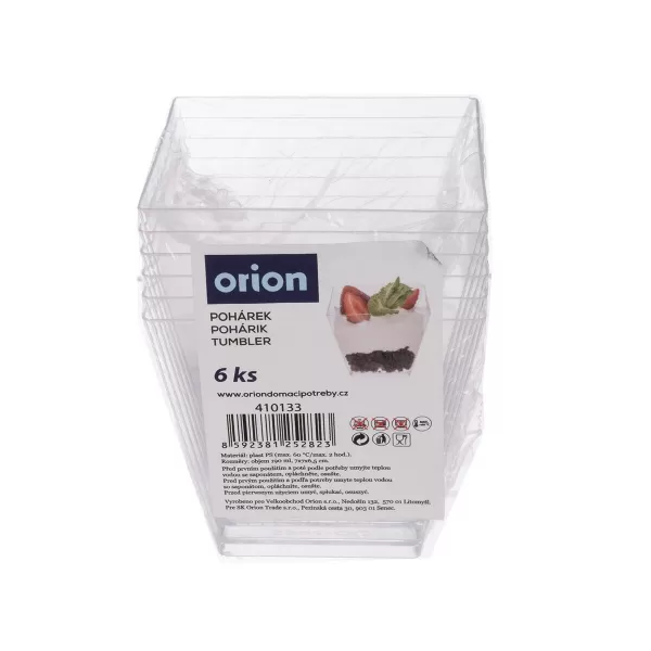 Pohárek UH panna cotta 0,19 l 6 ks