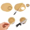 Formička-ráfek nerez na tartaletky pr. 8 cm 6 ks