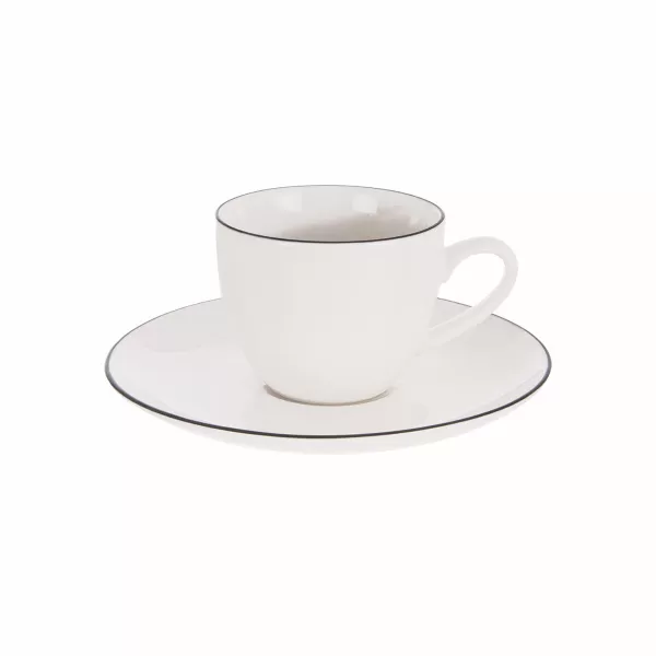 Hrnek + podšálek porc. Decora espresso 0,1 l, 2 ks