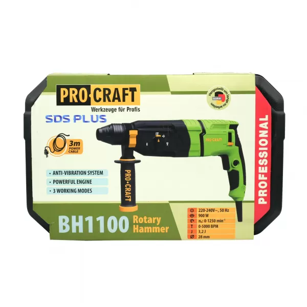 Kombinované vrtací a sekací kladivo Procraft BH1100