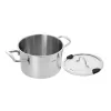 Kastrol nerez VENICE 2,3 l poklice sklo