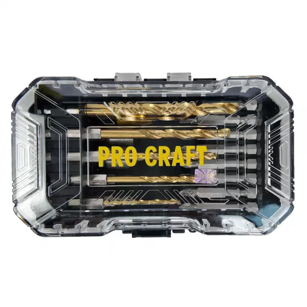 Sada vrtáků a bitů Procraft DBS-18, S2