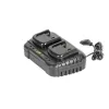 Nabíječka pro 20V Li-ion pro 2 baterie Procraft 20/2