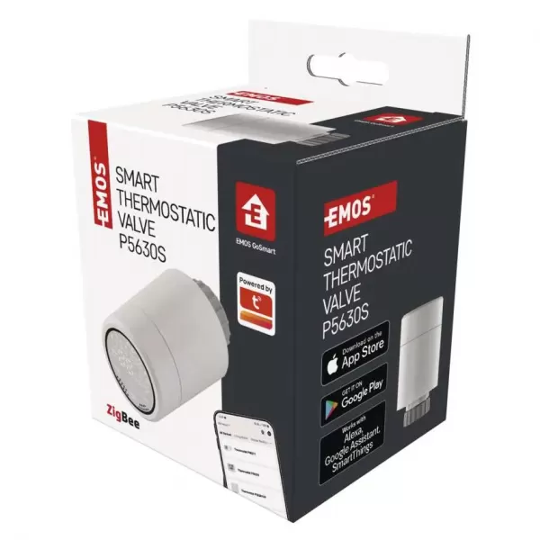 EMOS GOSMART Digitální termostatická hlavice P5630S