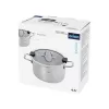 Kastrol nerez VENICE 4,3 l poklice sklo
