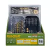 Sada vrtáků a bitů Procraft DBS-18, S2