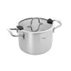 Hrnec nerez VENICE 2,3 l poklice sklo