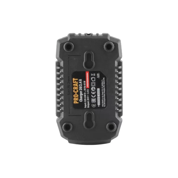 PROCRAFT Nabíječka pro 20V Li-ion 20/2.4A rychlé nabíjení