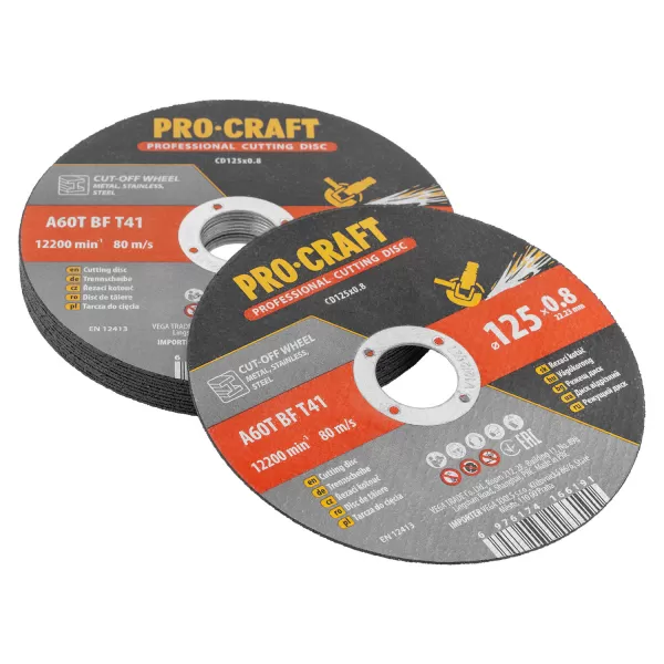 Řezný kotouč Procraft CD125x0.8