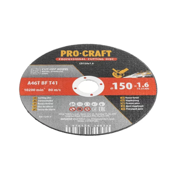 Řezný kotouč Procraft CD150x1.6