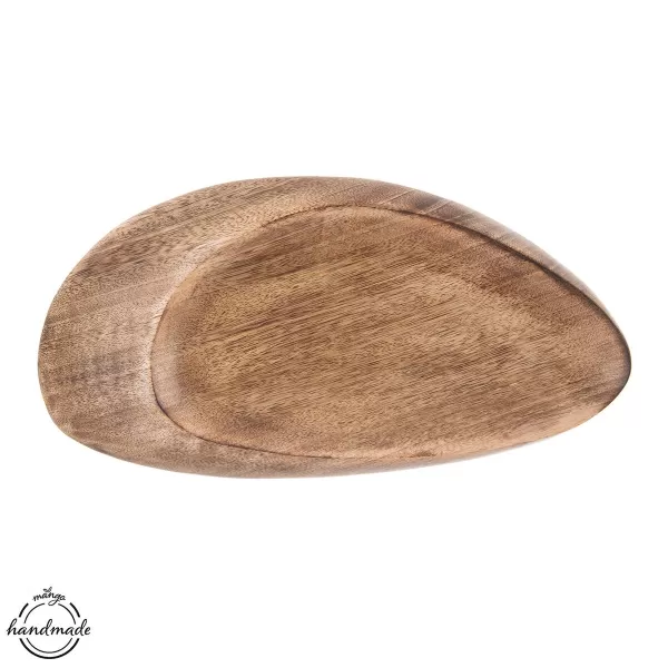 Tác dřevo MANGO oválný 39x20 cm
