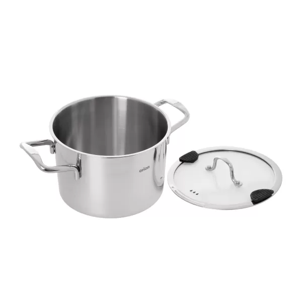 Kastrol nerez VENICE 1,9 l poklice sklo