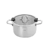 Kastrol nerez VENICE 4,3 l poklice sklo