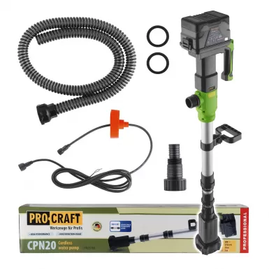 PROCRAFT Aku ponorné čerpadlo do sudu CPN20bb (bez baterie a nabíječky)