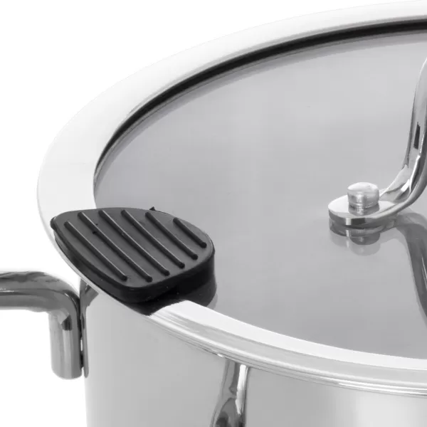 Hrnec nerez VENICE 4,6 l poklice sklo