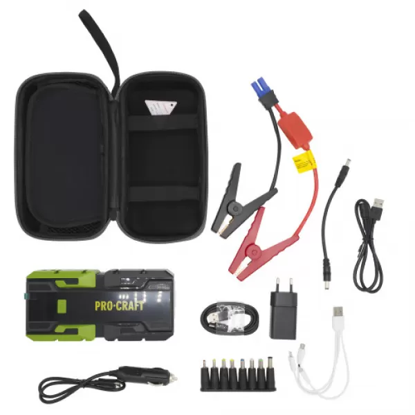 PROCRAFT Startovací zdroj s funkcí powerbanky JS-12NE