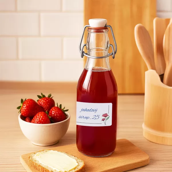 Samolepky voděodolné KVĚT 125 prázdné