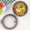 Miska UH+víko Dora pr. 16,5 cm světle hnědá