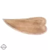 Tác dřevo MANGO srdce 38x15,5 cm