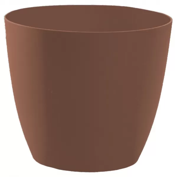 Obal Ella - matná mocha mousse 18 cm